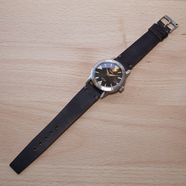 Black Horween Leather