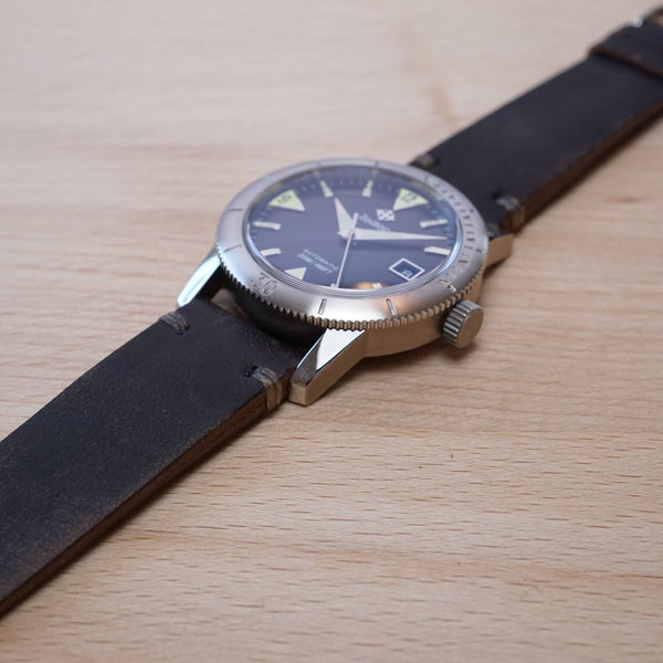 Black Horween Leather